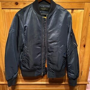 rag & bone Midnight Blue Bomber Jacket